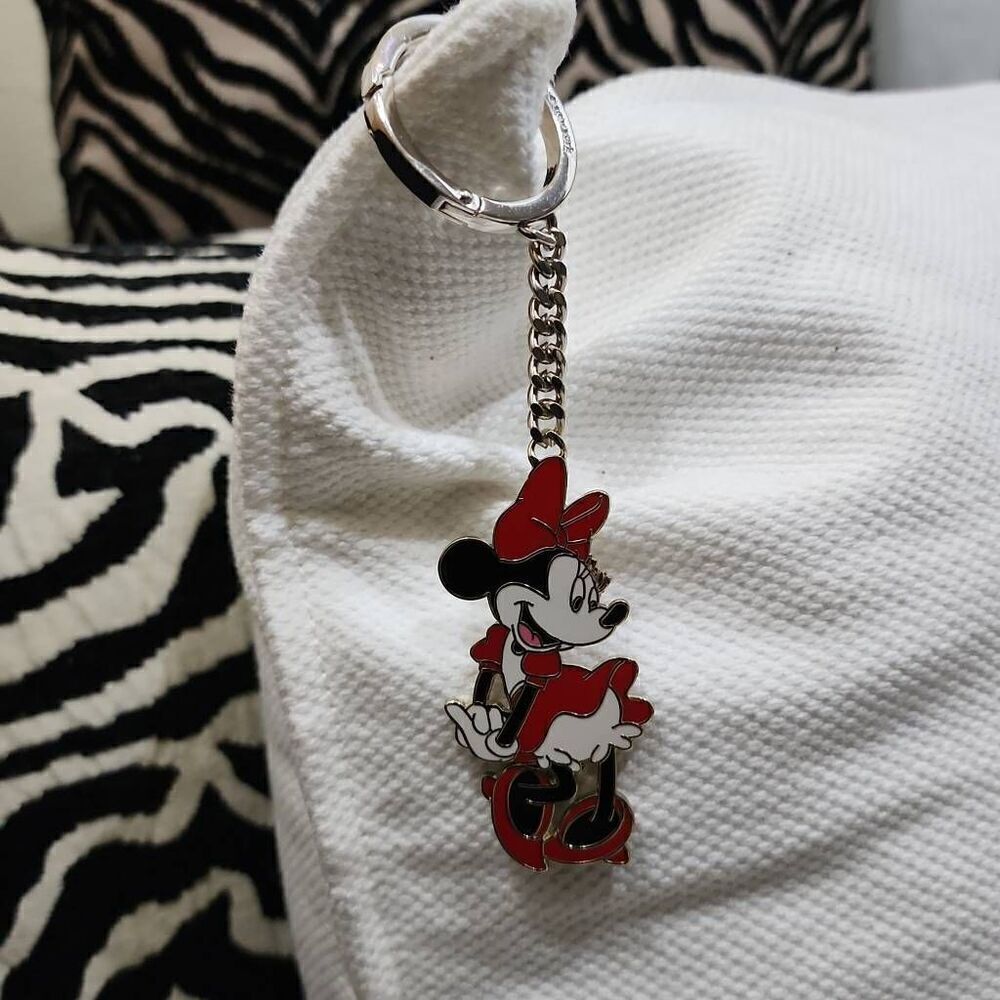 Kate Spade X Disney Minnie Mouse Metal Keyfob/bag Charm